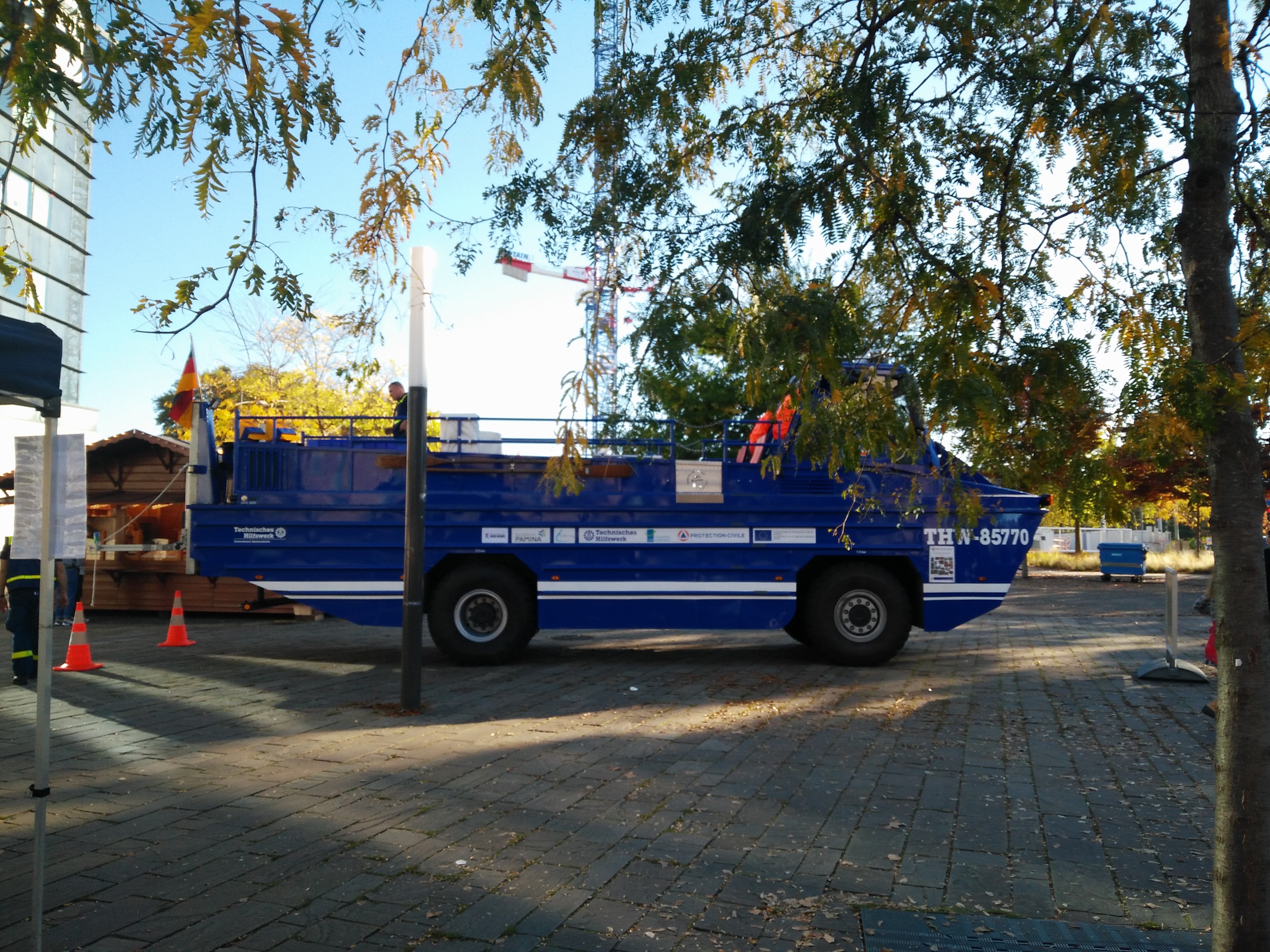 Das deutsch-französische Amphibienfahrzeug