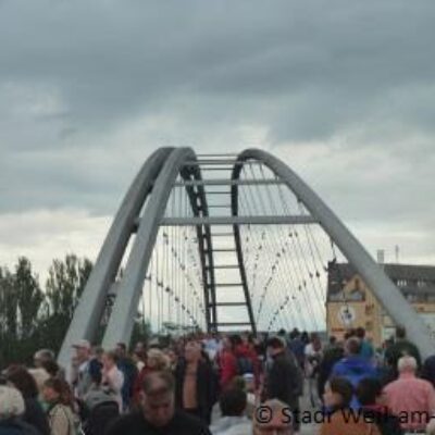 Volksfest anlässlich des „10-jährigen Jubiläums der Dreiländerbrücke“