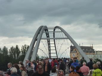 Volksfest anlässlich des „10-jährigen Jubiläums der Dreiländerbrücke“