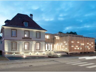 Sitz von INFOBEST: Umgestaltung und Erweiterung des Alten Zollhauses in Lauterbourg