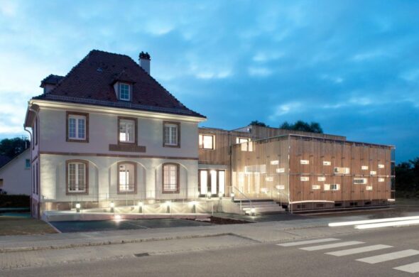 Sitz von INFOBEST: Umgestaltung und Erweiterung des Alten Zollhauses in Lauterbourg