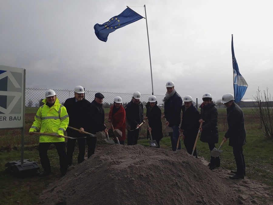 Spatenstich für das neue Wasserwerk PAWENA