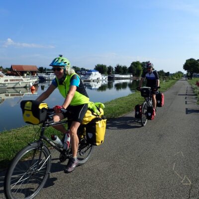 Öffnung des EDF-Stauwehrs Île du Rhin in Marckolsheim – Vogtsburg – Burkheim für Radfahrer und Fussgänger