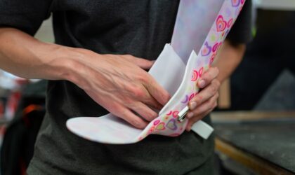 Eine intelligente Bandage zur Herstellung neuartiger Orthesen