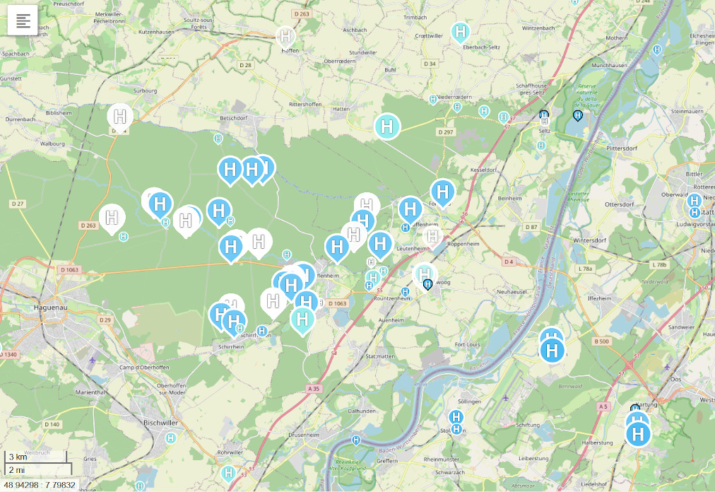 ArkeoGIS: Zwischen Vogesen und Schwarzwald, Archäologie und Antike Geographie