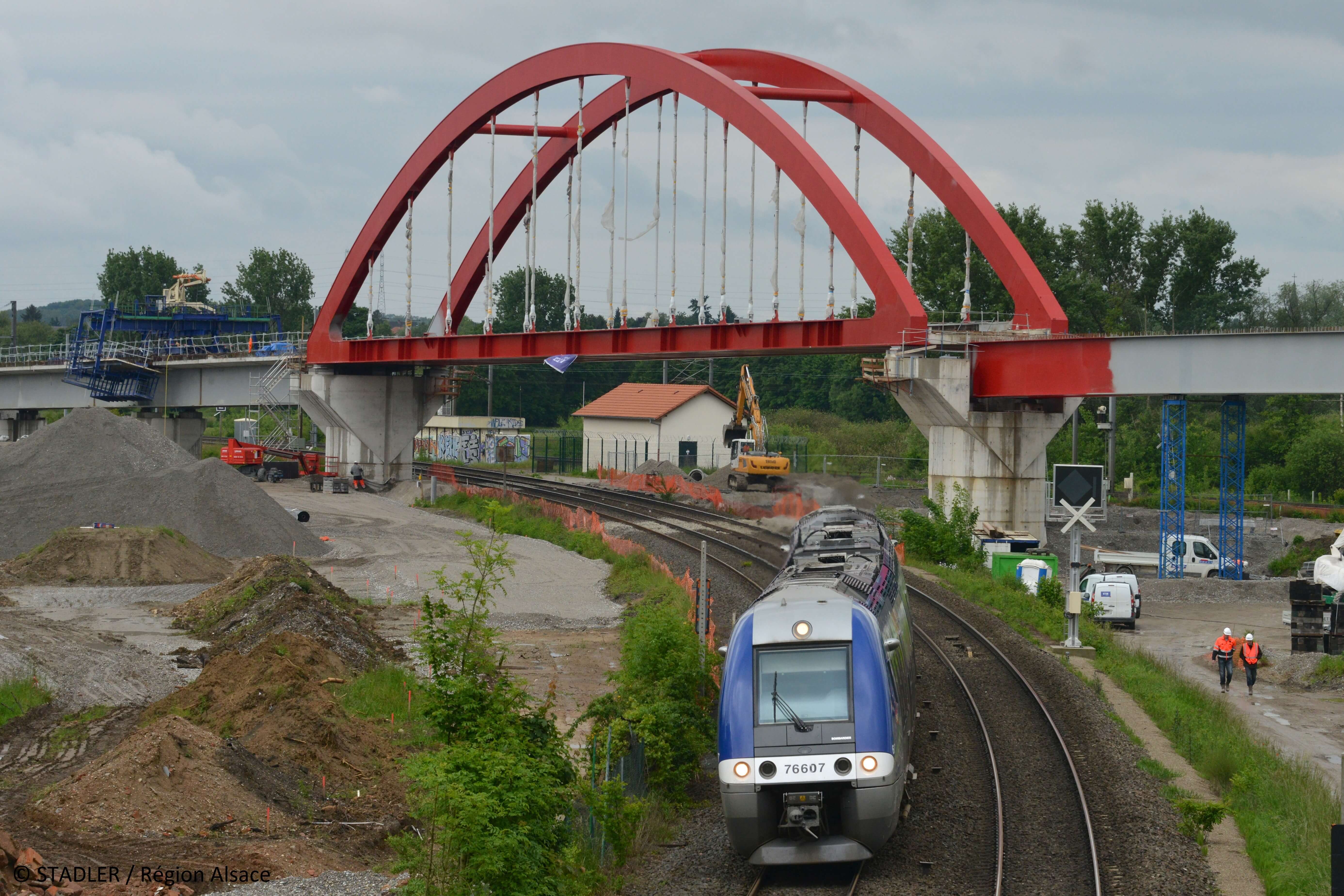 Vorstudien zur Reaktivierung der Bahnverbindung Colmar-Rhein-Freiburg