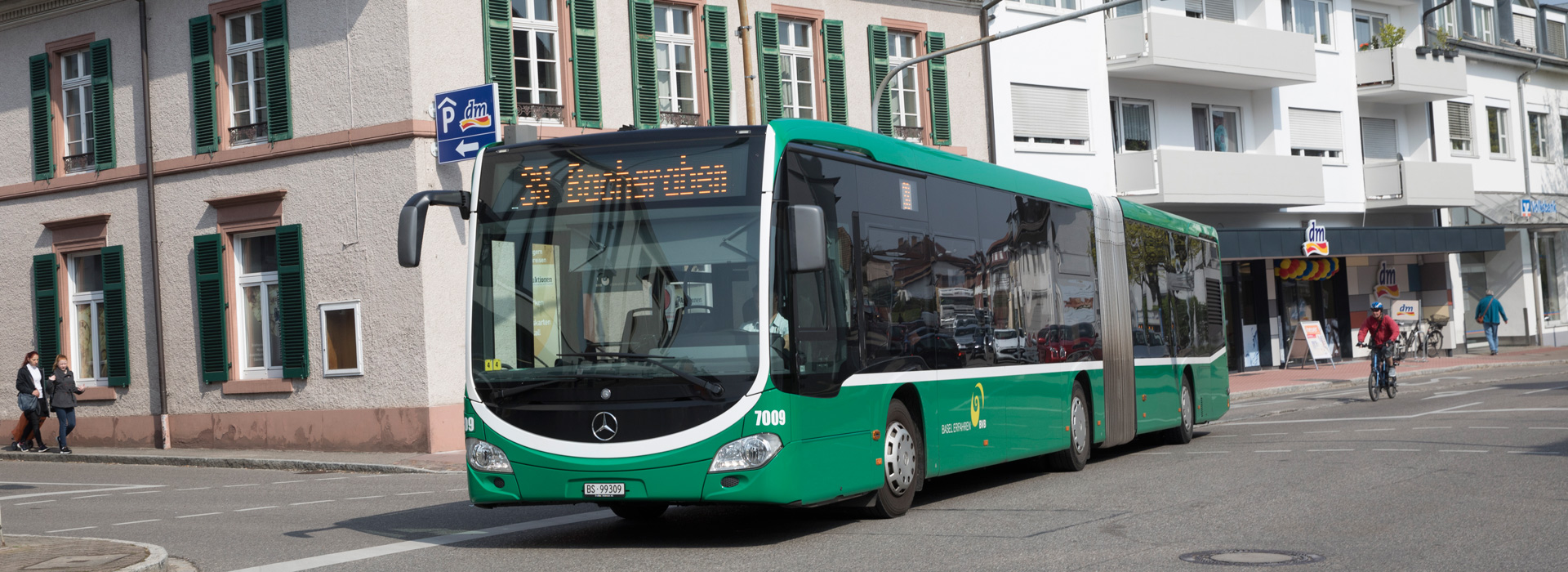 Neue Grenzüberschreitende Buslinie von Grenzach-Wyhlen (D) nach Basel (CH)