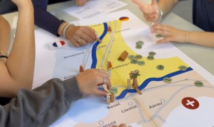 Ein interkulturelles Brettspiel zur Förderung des Austauschs zwischen jungen Menschen aus der Dreiländerregion