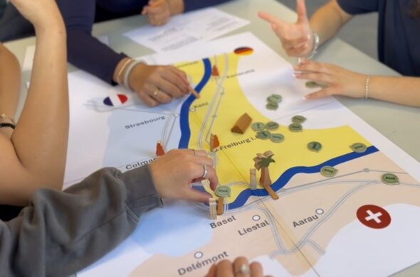 Ein interkulturelles Brettspiel zur Förderung des Austauschs zwischen jungen Menschen aus der Dreiländerregion