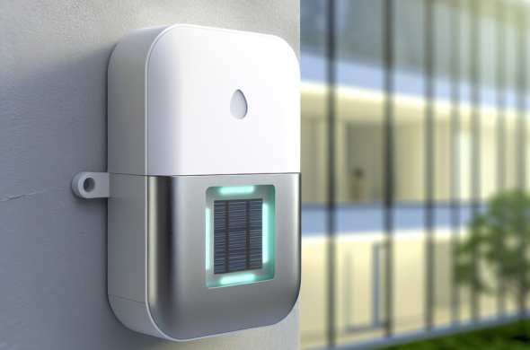 Solarbetriebene Sensoren für Smart Cities