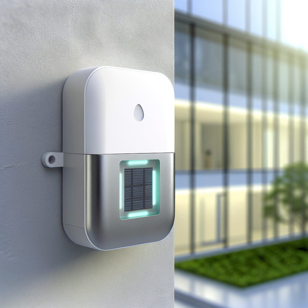 Solarbetriebene Sensoren für Smart Cities