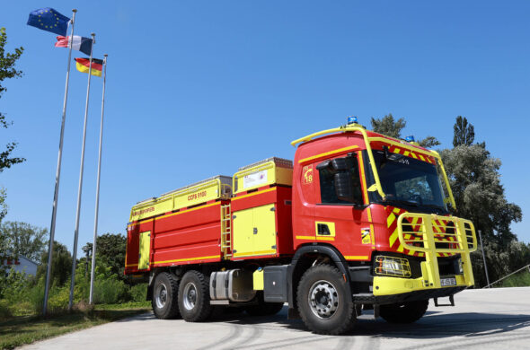 Deutsche und französische Feuerwehren gemeinsam gegen zunehmende Waldbrandgefahr